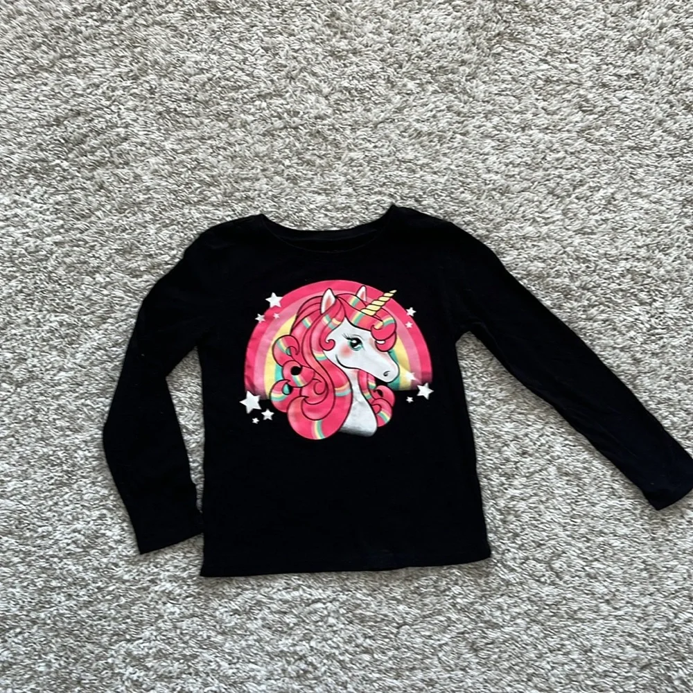 Children’s Place girls long sleeve t-shirt bundle. Size XS(4) - Picture 2 of 7